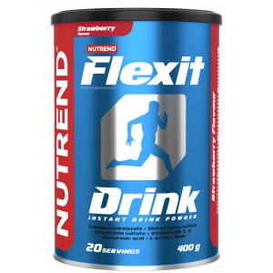 FLEXIT DRINK 400 g клубника