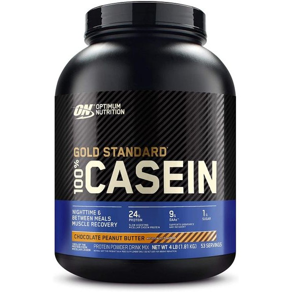 Казеиновый протеин, Optimum Nutrition, 100% Gold Standard Casein - 1,81 кг