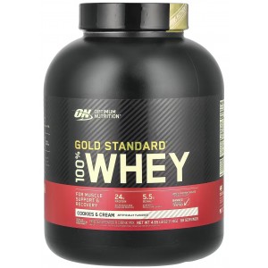 Сывороточный изолят, Optimum Nutrition,100% Whey Gold Standard - 2,27 кг - Печенье с кремом