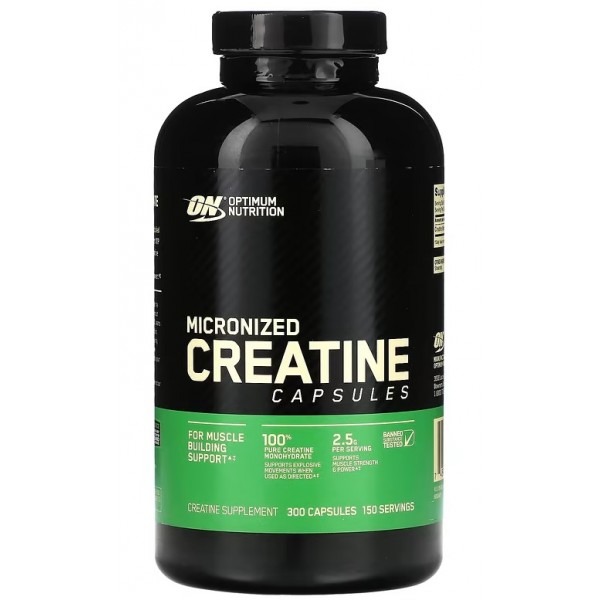 Креатин в капсулах, Optimum Nutrition, Creatine 2500 - 300 капс