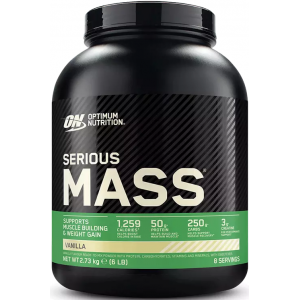 Набор веса (Гейнер), Optimum Nutrition, Serious Mass EU - 2,73 кг - Ваниль