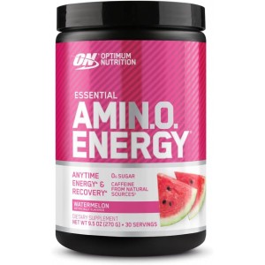 Комплексные аминокислоты с кофеином, Optimum Nutrition, Essential Amino Energy - 270 г - Арбуз