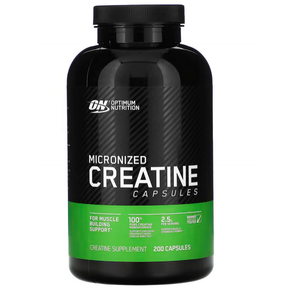 Креатин моногидрат, Optimum Nutrition, Creatine 2500 caps - 200 капс