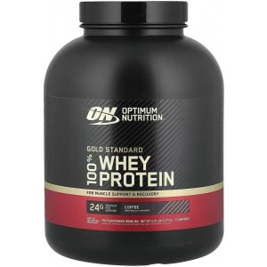 Сивороточный изолят, 100% Whey Gold Standard 2,336 кг - кофе