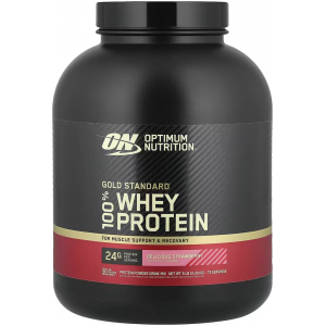 Сироватковий ізолят, Optimum Nutrition, 100% Whey Gold Standard - 2,27 кг - Полуниця