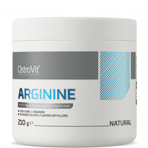 Л-аргинин чистый (аминокислота), OstroVit, Arginine - 210 г 