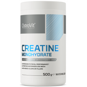 Креатин моногидрат, OstroVit, Creatine Monohydrate - 500 г - Арбуз