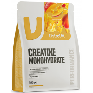 Креатин моногідрат, OstroVit, Creatine Monohydrate - 500 г - Манго