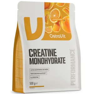 Креатин моногідрат, OstroVit, Creatine Monohydrate - 500 г - Апельсин