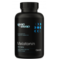 Мелатонін 1 мг для здорового сну, OstroVit, Keep Sleep Melatonin - 180 таб