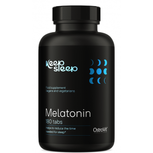 Мелатонін 1 мг для здорового сну, OstroVit, Keep Sleep Melatonin - 180 таб