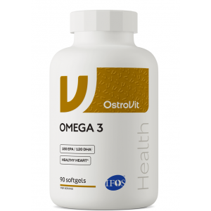 Рыбий жир Омега-3, OstroVit, Omega 3 - 90 гель капс