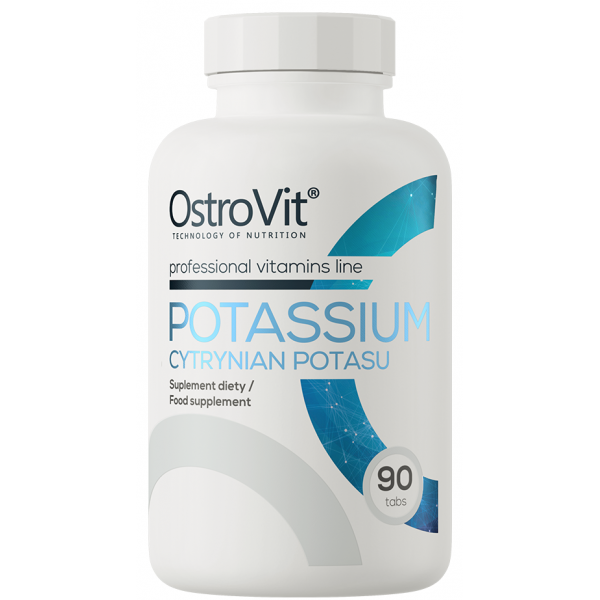 Калий цитрат 350 мг, OstroVit, Potassium - 90 таб