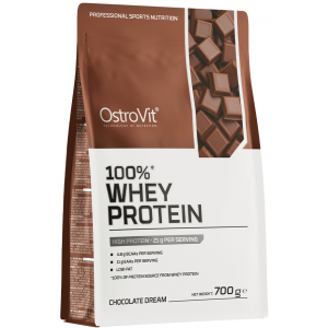 Протеин сывороточный (70% белка), OstroVit, 100% Whey Protein - 700 г - Шоколад