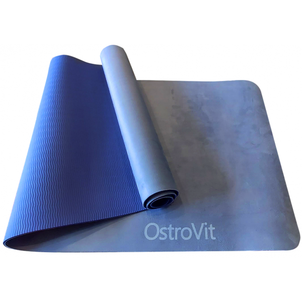 Килимок для йоги та фітнесу Ostrovit