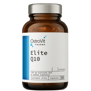 Коэнзим Q10 (антиоксидантная защита), OstroVit, Pharma Elite Q10 - 30 капс