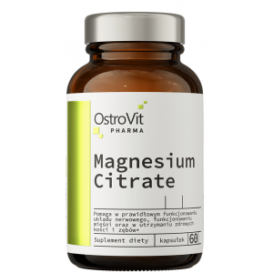 Цитрат магния, OstroVit, Pharma Magnesium Citrate - 60 капс