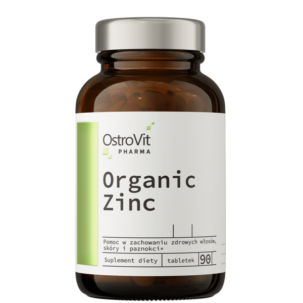 Биодоступный пиколинат Цинка, OstroVit, Pharma Organic Zinc - 90 таб