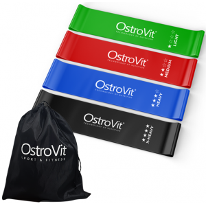 Набор фитнес резинок, OstroVit, Training Bands - 4 шт.