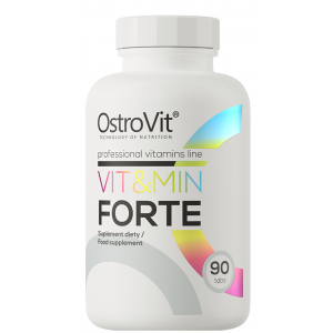 Витамины на каждый день, OstroVit, Vit&Min Forte - 90 таб