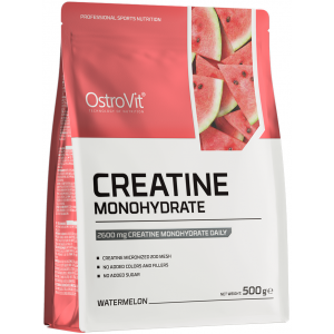 Креатин моногідрат, OstroVit, Creatine Monohydrate - 500 г - Кавун
