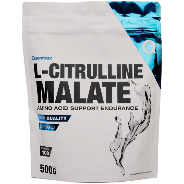 100% Цитруллин малат, Quamtrax, L-Citrulline Malate - 500 г