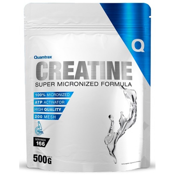 Креатин моногидрат, Quamtrax, Creatine - 500 г