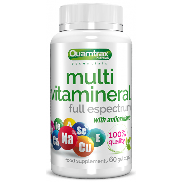 Витаминно-минеральный комплекс, Quamtrax, Multi Vitamineral - 60 гель капс