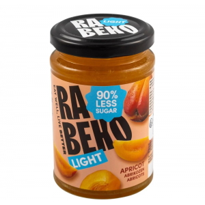 Фруктовый джем без сахара, Rabeko Products, Light jam - 230 г - Абрикос