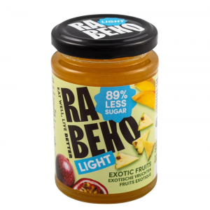 Фруктовый джем без сахара, Rabeko Products, Light jam - 230 г - Экзотические фрукты