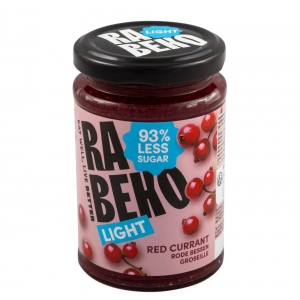 Фруктовый джем без сахара, Rabeko Products, Light jam - 230 г - Красная смородина