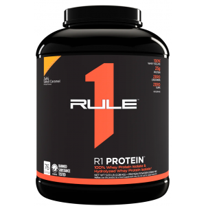 Сироватковий протеїн (ізолят+гідролізат), Rule 1, R1 Protein - 2,2 кг - Солона карамель