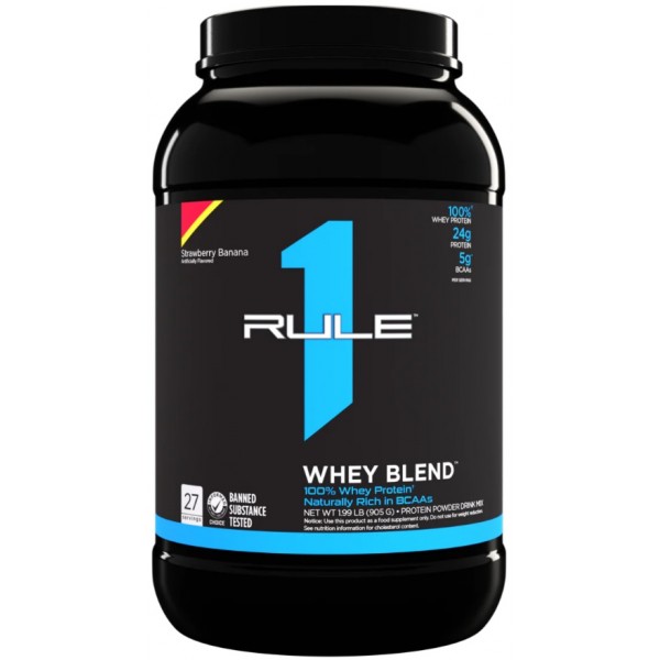 Протеин сывороточный, Rule 1, R1 Whey Blend - 910 г