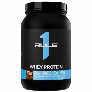 Протеин сывороточный, Rule 1, Whey Blend - 888 г - Шоколадное арахисовое масло