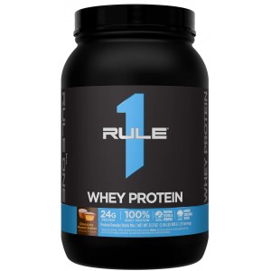 Протеин сывороточный, Rule 1, Whey Blend - 888 г - Шоколадное арахисовое масло