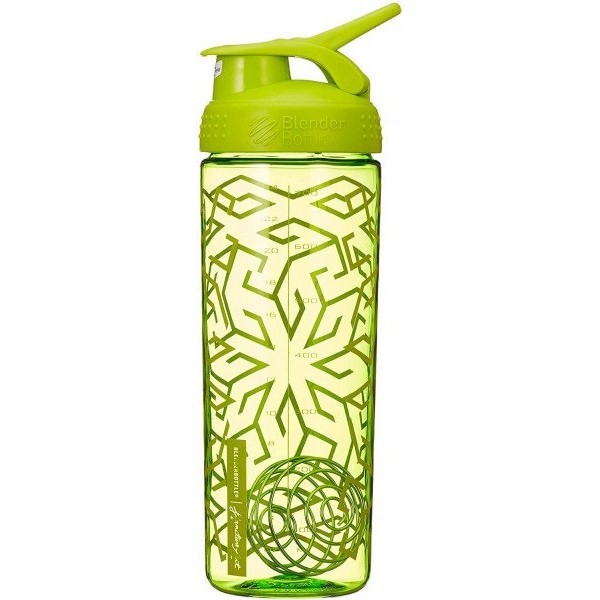  Шейкер Blender Bottle, SportMixer Sing Sleek - 820 мл - green zen gala