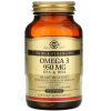 Высококонцентрированная Омега-3 ЭПК/ ДГК 950 мг, Solgar, Omega-3 EPA & DHA 950 mg - 50 гель капс