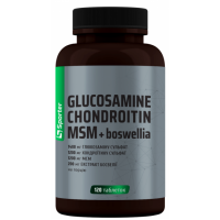 Базовий хондропротектор, Sporter, Glucosamine/Chondroitin/MSM + Boswellia - 120 таб