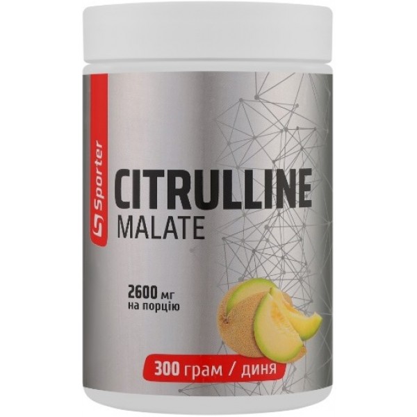 Л-Цитруллин малат (версия со вкусами), Sporter, Citrulline - 300 г