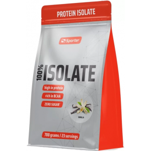 Протеин изолят, Sporter, 100% Isolate - 700 г