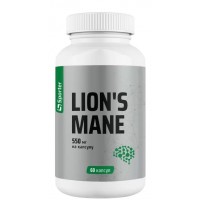 Гриб Левова грива (Їжовик / Герицій), Sporter, Lion's Mane 550 mg - 60 капс