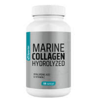 Рыбный коллаген для кожи с гиалуронкой, Sporter, Marine Collagen + Hyaluronic Acid – 120 капс