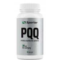 PQQ (піролохінолінхінон), Sporter, PQQ 20 мг - 60 капс