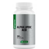 Альфа-липоевая кислота (антиоксидант), Sporter, Alpha Lipoic Acid 300 мг - 60 капс