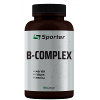 Комплекс витаминов для поддержания нервной системы, Sporter, B-Complex – 100 капс