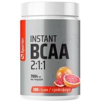 Незамінні амінокислоти ВСАА, Sporter, BCAA Instant 300 г - грейпфрут