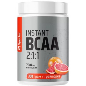 Незаменимые аминокислоты, Sporter, BCAA Instant 300 г - грейпфрут
