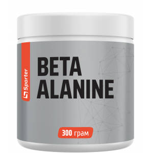 Бета-Аланин, аминокислота для выносливости, Sporter, Beta-Alanine – 300 г