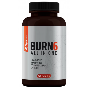 Жироспалювач, Sporter, Fat Burn All in One - 120 капс