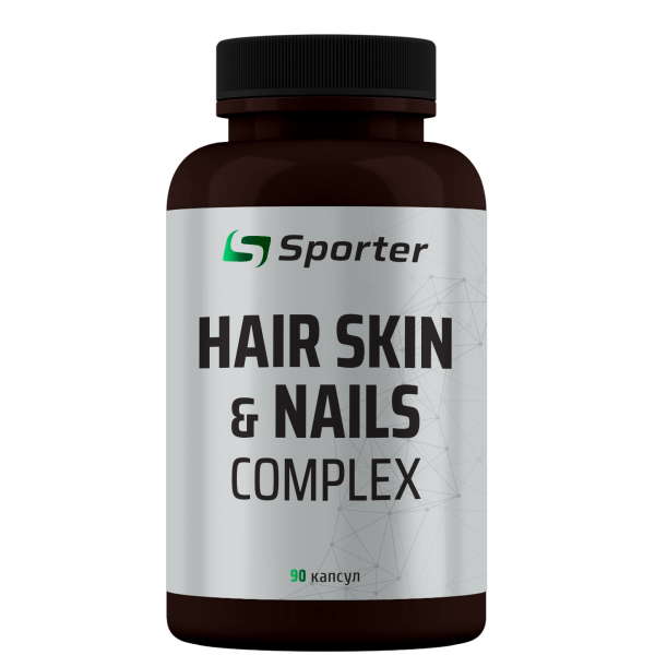 Вітаміни для волосся, шкіри та нігтів, , Hair Skin and Nails - 60 капс